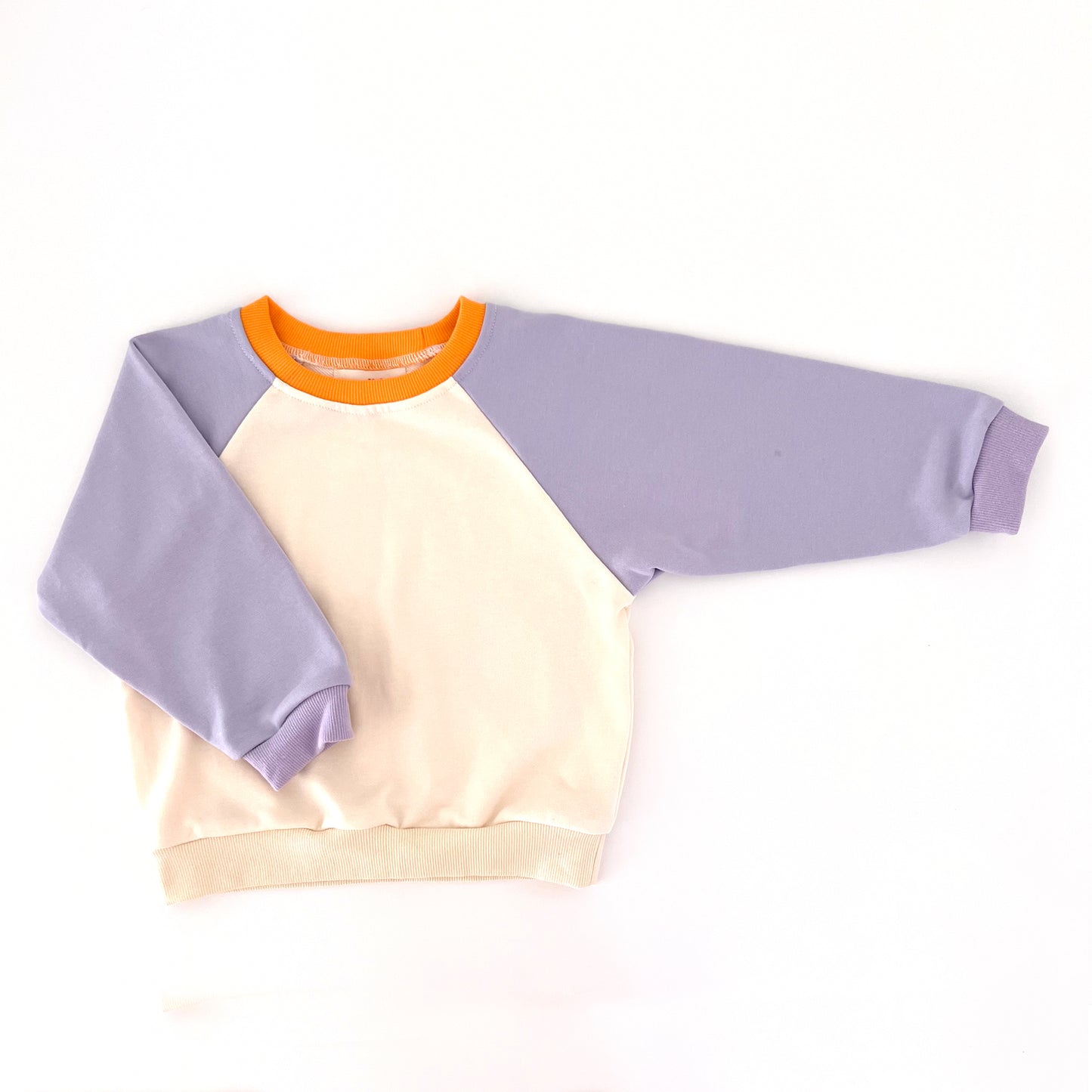 Custom Kids Lilac Sweatshirt - 7 Letters