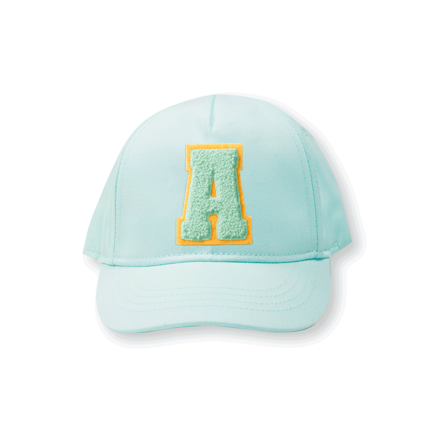 Seafoam Hat with Letter