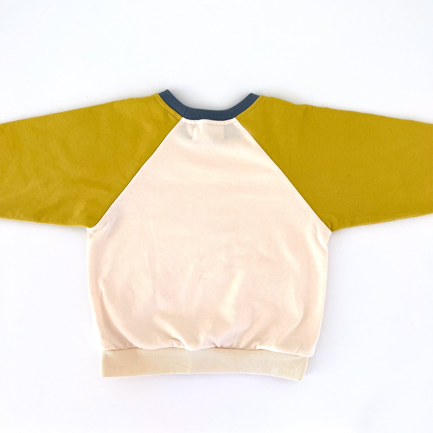 Custom Kids Yellow Sweatshirt - 1 Letter